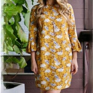 Old Navy Floral Midi Dress Size Small